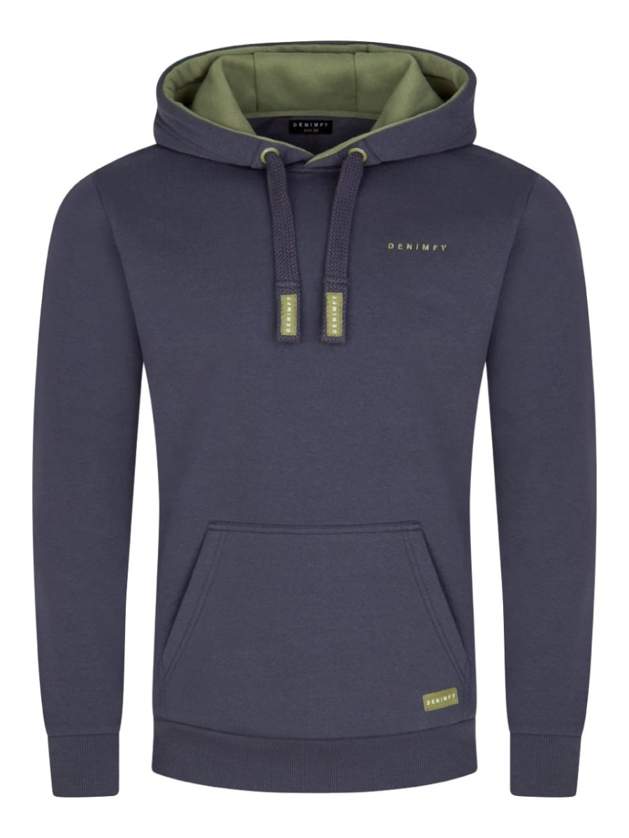 Denimfy™ Men’s Premium Dual - Tone Fleece Hoodie – Heavyweight Winter Edition - Brands Icon