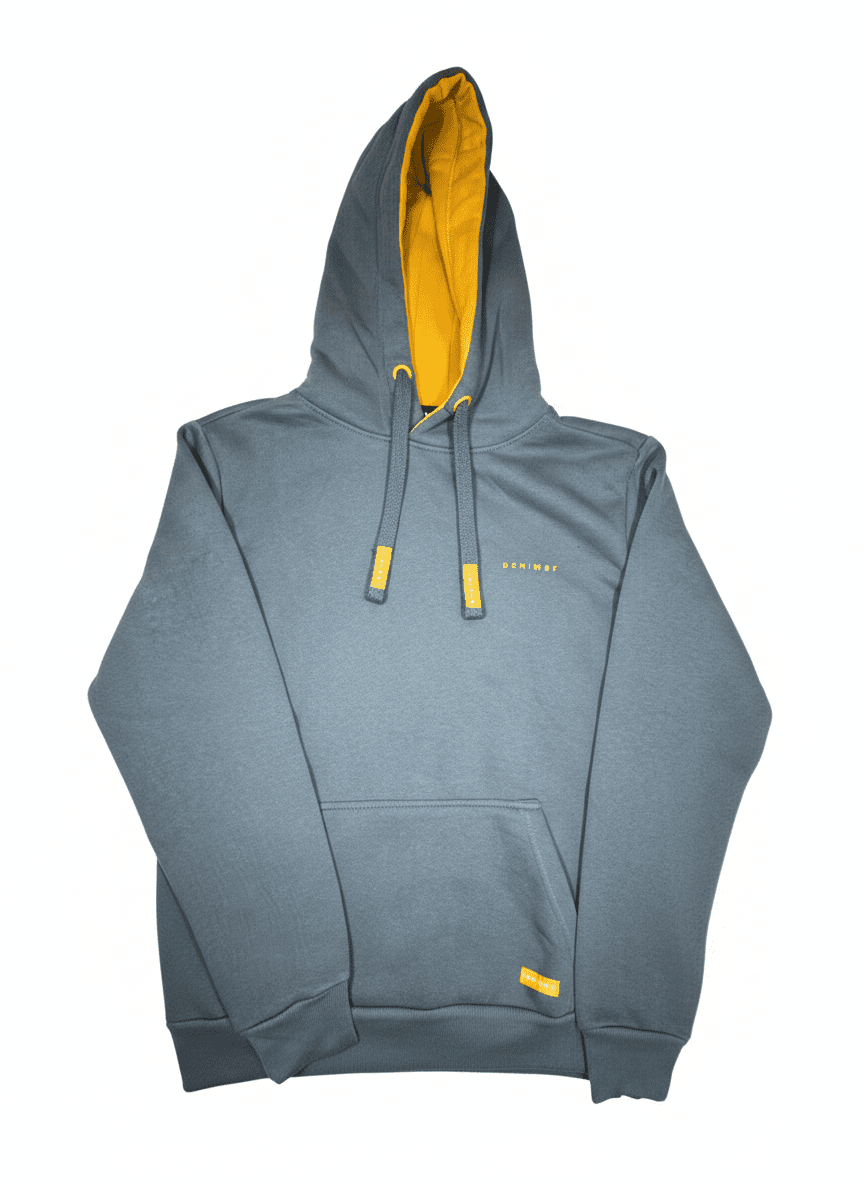 Denimfy™ Men’s Premium Dual - Tone Fleece Hoodie – Heavyweight Winter Edition - Brands Icon