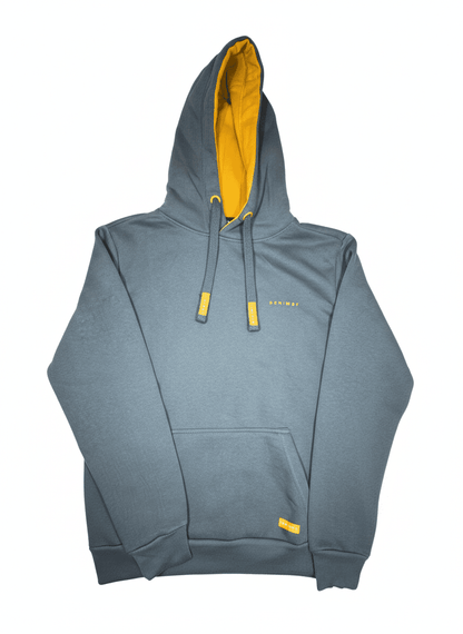 Denimfy™ Men’s Premium Dual - Tone Fleece Hoodie – Heavyweight Winter Edition - Brands Icon