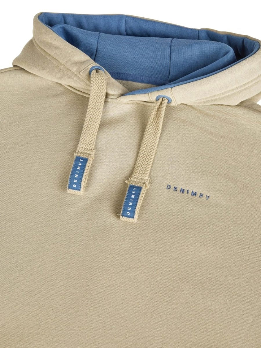 Denimfy™ Men’s Premium Dual - Tone Fleece Hoodie – Heavyweight Winter Edition - Brands Icon