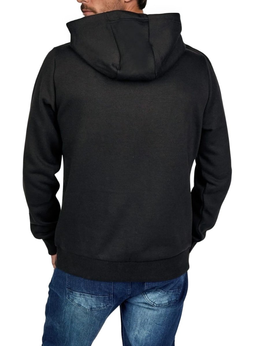 Denimfy™ Men’s Premium Dual - Tone Fleece Hoodie – Heavyweight Winter Edition - Brands Icon