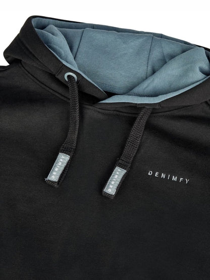Denimfy™ Men’s Premium Dual - Tone Fleece Hoodie – Heavyweight Winter Edition - Brands Icon