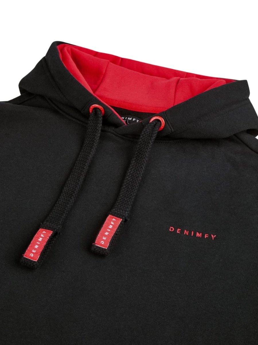 Denimfy™ Men’s Premium Dual - Tone Fleece Hoodie – Heavyweight Winter Edition - Brands Icon
