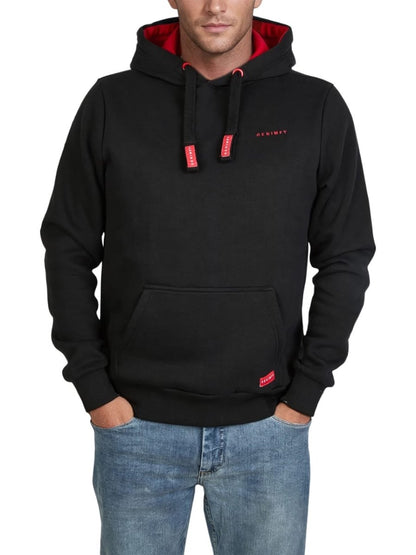 Denimfy™ Men’s Premium Dual - Tone Fleece Hoodie – Heavyweight Winter Edition - Brands Icon