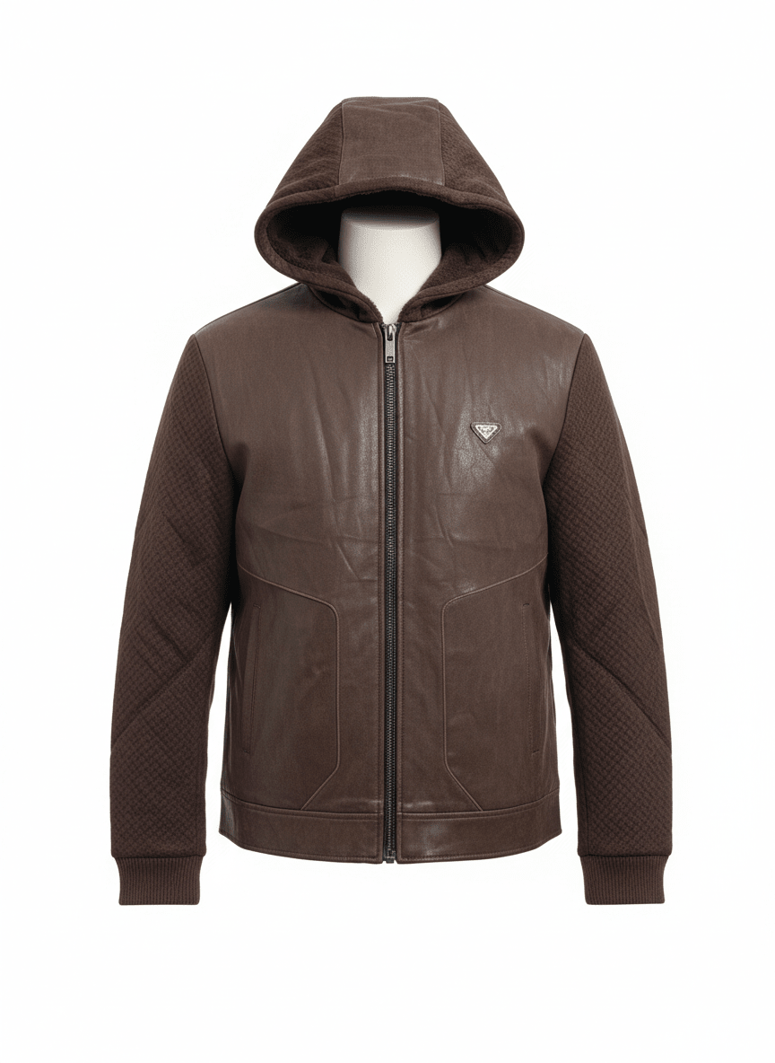 Original Leather Jacket for Men – Premium Real Leather, Stylish & Durable - Brands Icon