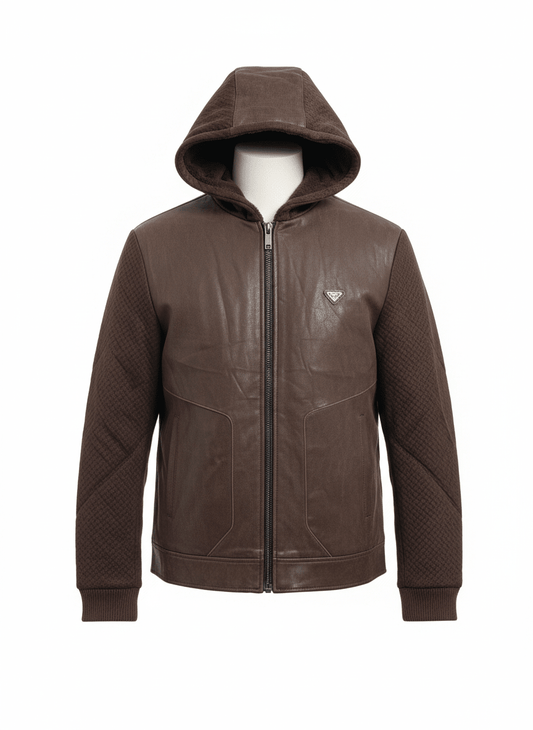 Original Leather Jacket for Men – Premium Real Leather, Stylish & Durable - Brands Icon