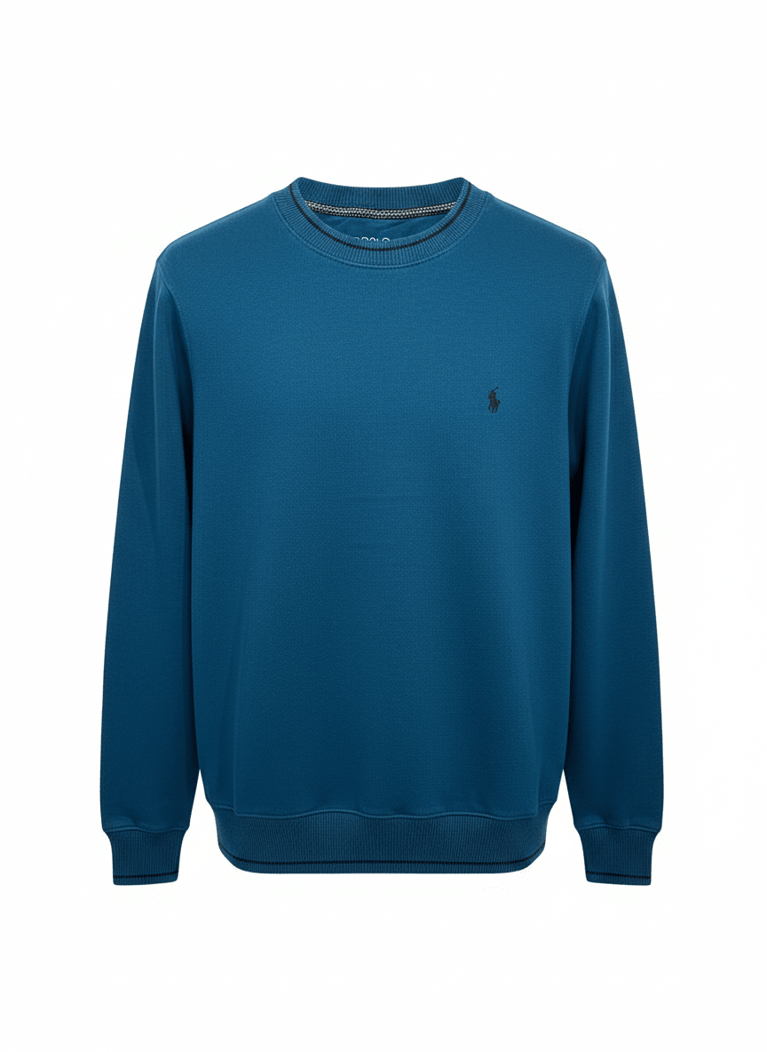 Polo Premium Round Neck T-Shirt for Men – Soft Cotton, Classic Fit & Stylish - Brands Icon