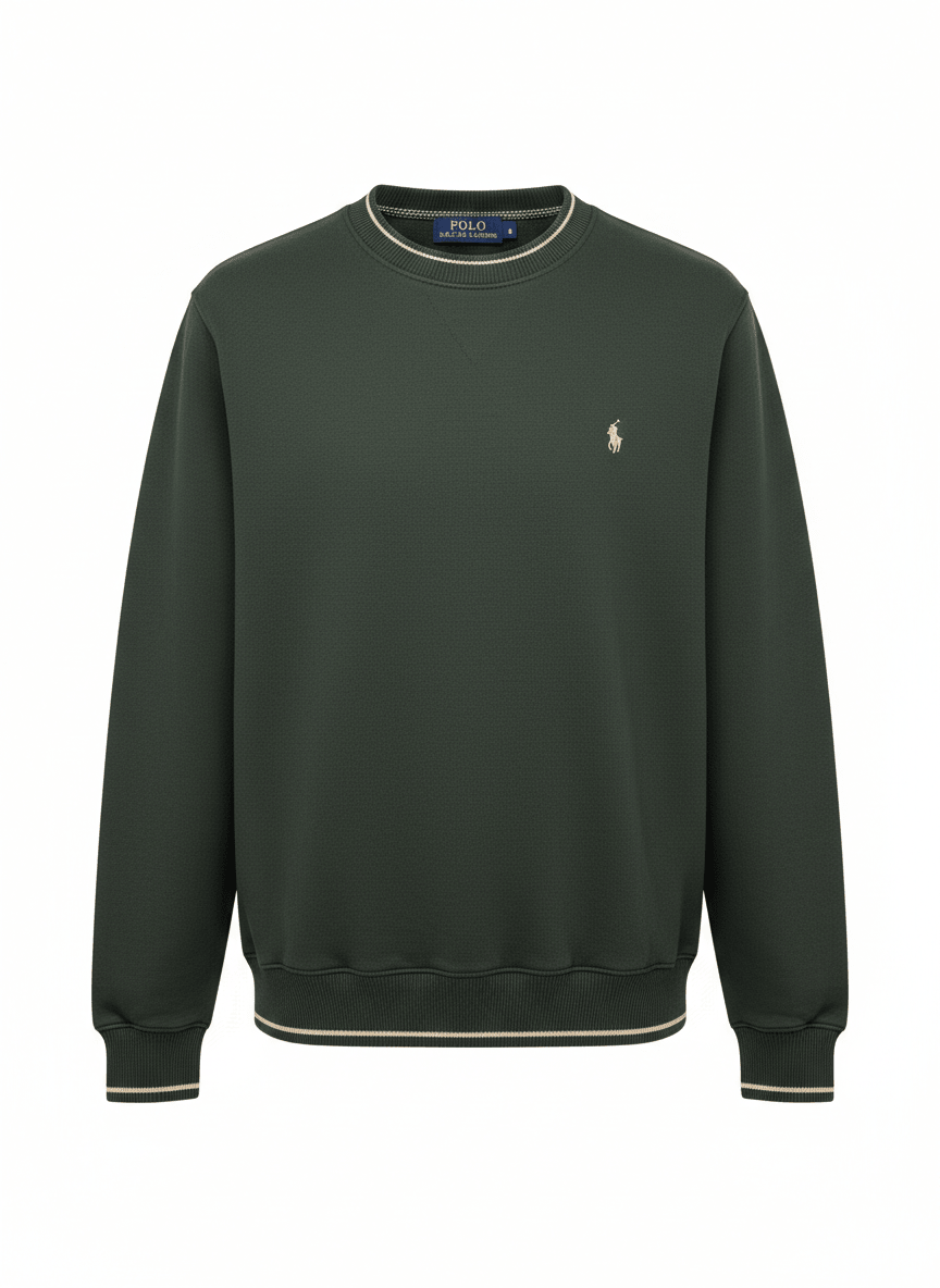 Polo Premium Round Neck T-Shirt for Men – Soft Cotton, Classic Fit & Stylish - Brands Icon