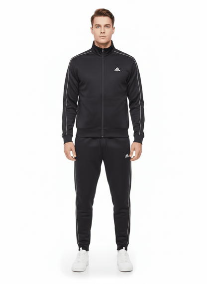 Premium Adidas Tracksuit Winter Edition - Black - Brands Icon