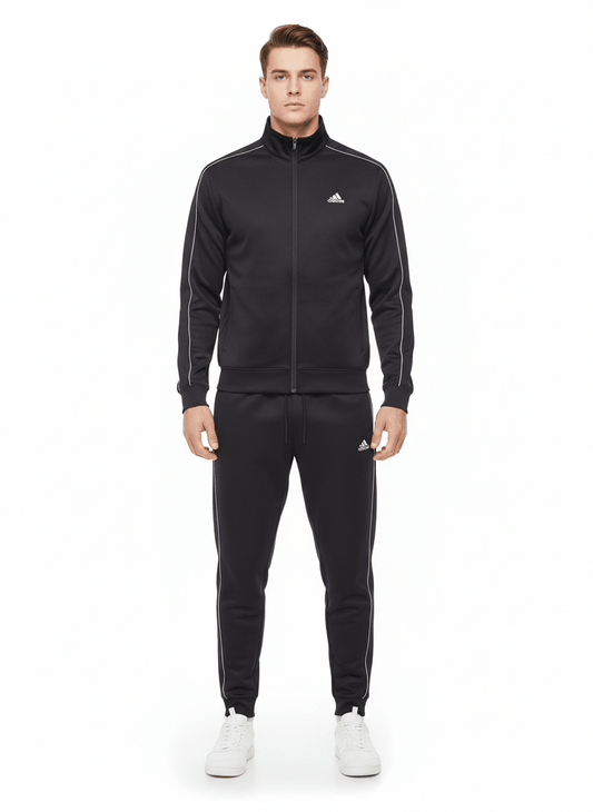 Premium Adidas Tracksuit Winter Edition - Black - Brands Icon