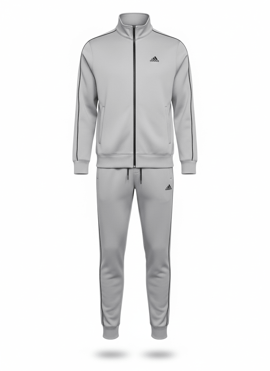 Premium Adidas Tracksuit Winter Edition - Gray - Brands Icon
