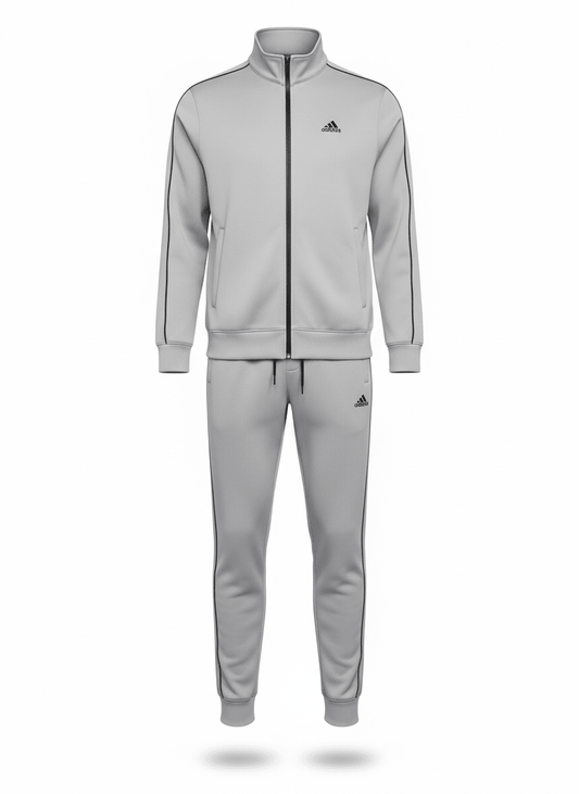Premium Adidas Tracksuit Winter Edition - Gray - Brands Icon