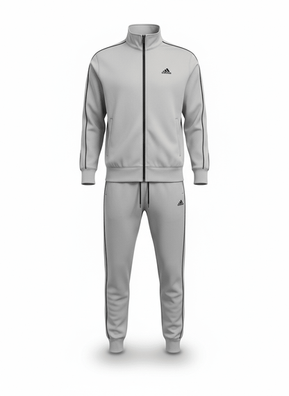 Premium Adidas Tracksuit Winter Edition - Gray - Brands Icon