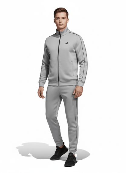 Premium Adidas Tracksuit Winter Edition - Gray - Brands Icon
