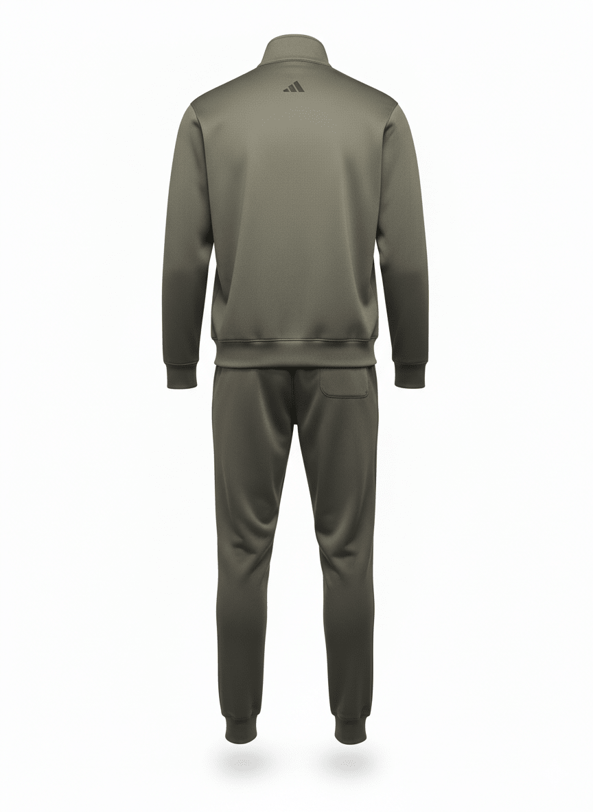 Premium Adidas Tracksuit Winter Edition - Olive Green - Brands Icon