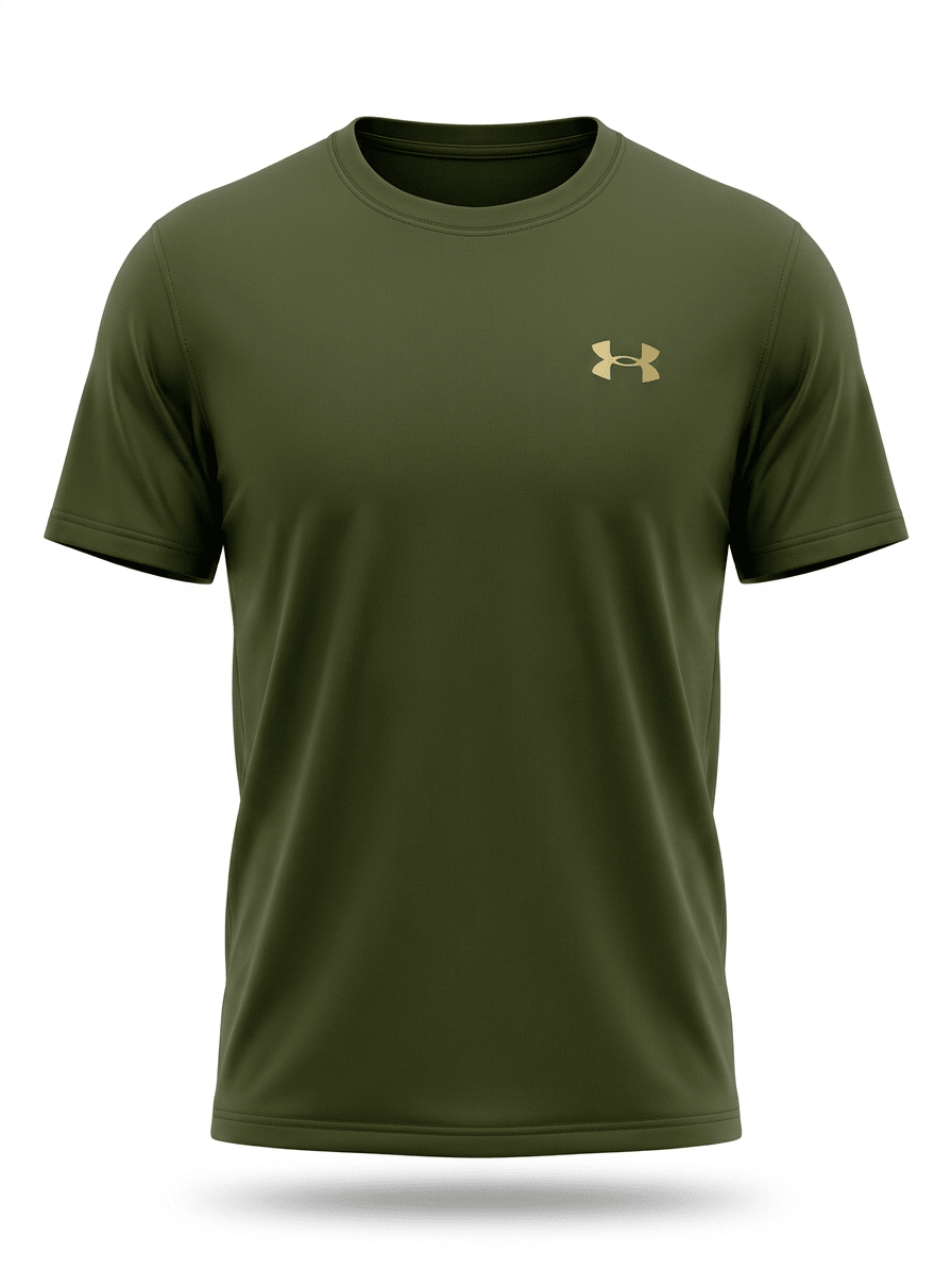 Premium Dry - Fit Athletic T-Shirt – Breathable Lightweight Sports & Gym Performance Tee - Brands Icon