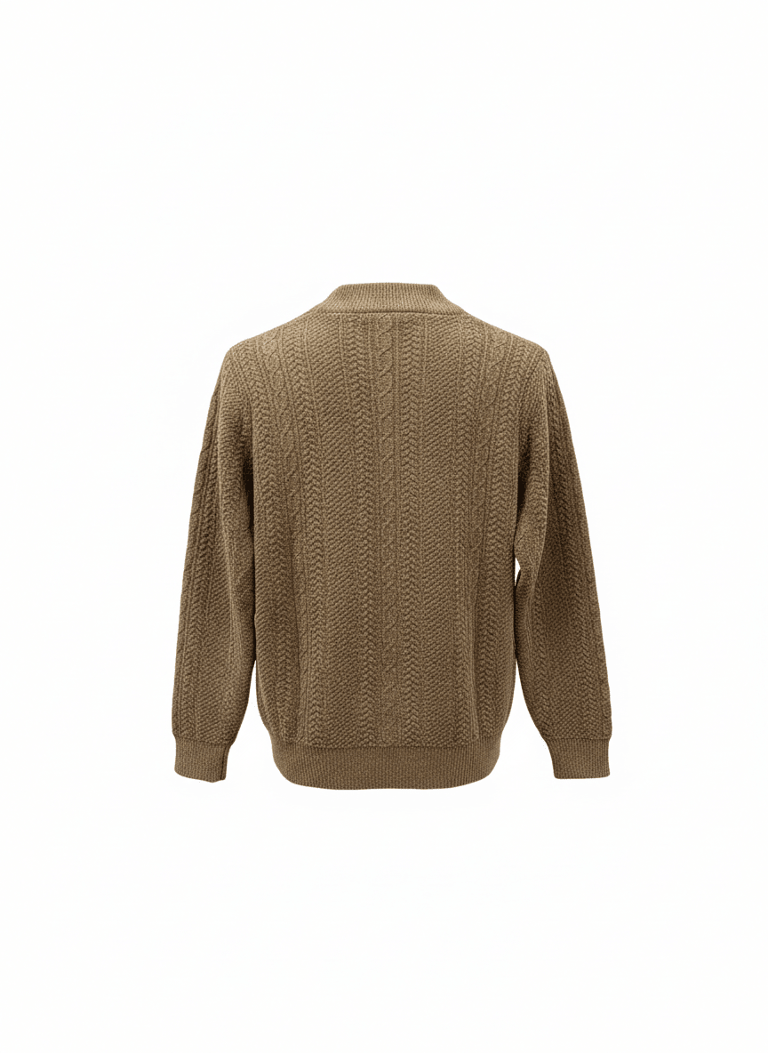 Premium Winter Sweater for Men – Soft, Warm & Stylish Knitwear - Brands Icon