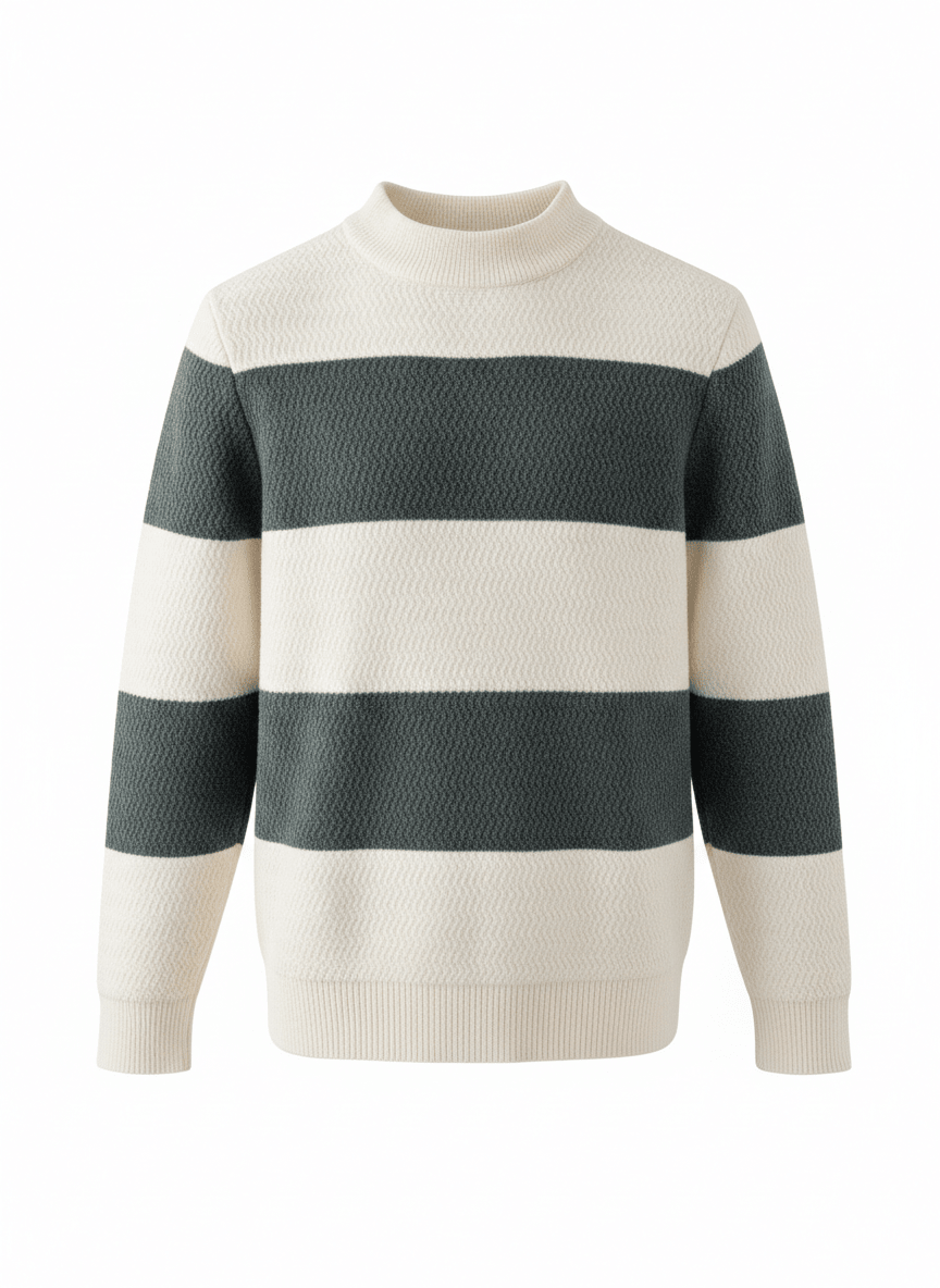 Premium Winter Sweater for Men – Soft, Warm & Stylish Knitwear - Brands Icon