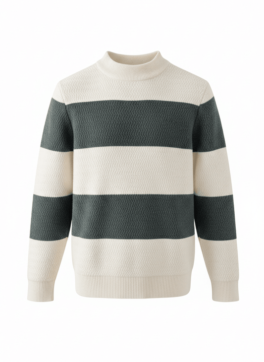 Premium Winter Sweater for Men – Soft, Warm & Stylish Knitwear - Brands Icon